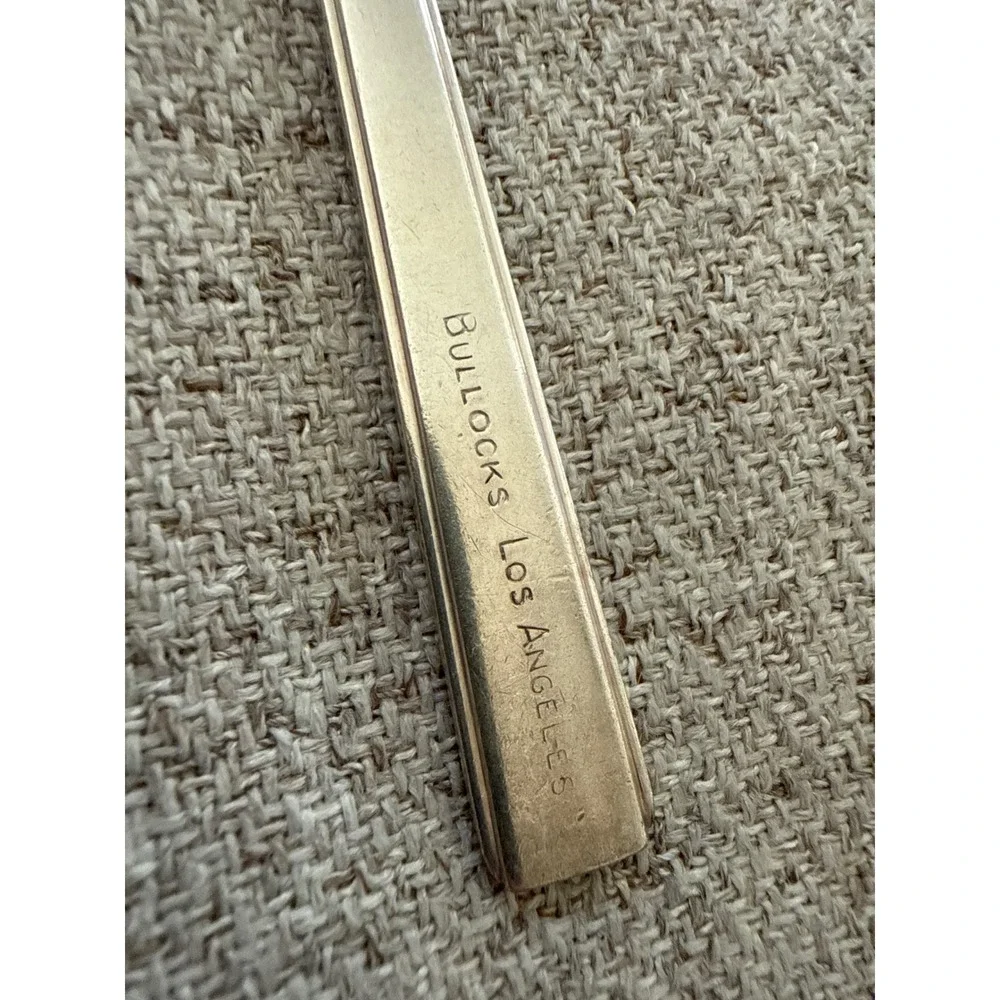 Reed & Barton Bullocks‎ Los Angeles Cocktail Fork Silverplate 5.5